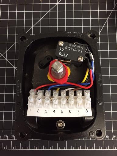 2A @ 250VDC 5A @ 125VAC, 3A @ 250VAC (2) 1/2 NPT Position Indicator for Rotary Actuator, IP 67 ENCLOSURE 2 SPDT Mechanical Limit Switches, Visual OPEN/CLOSED Indicator APL-310N Max.