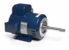 Close-Coupled Pump, JM Three Phase, Totally Enclosed C-Face Footed (Rigid Base) Close-Coupled Pump, JP Single Phase, Dripproof Applications: Close-coupled pumps where the pump impeller is mounted