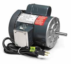 Woodworking/Power Tool, Single Phase Totally Enclosed, Rigid Base Applications: Replacement motors for table saws, planers, lathes, and other equipment found in the woodworking and metalworking