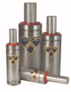 Nitrogen Gas Spring Plated Cylinder with For the ultimate solution, DADCO offers cylinders with both a special plated finish and a secondary wiper installed.