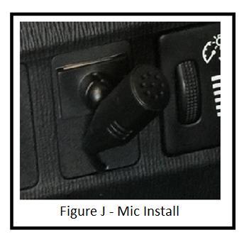 P a g e 20 MICROPHONE Next to the dimmer switch, there is a removable blank button, remove it Drill out a slight half hole on the bottom Drill out the side of the Clip closest to the half hole you