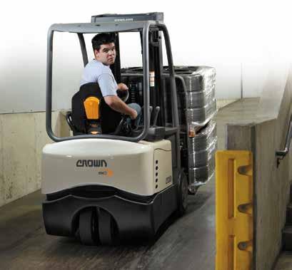 The power to adapt Ramp work is never an uphill battle with Crown power: 36v or 48v AC traction Intelligent control with Access 1 2 3 technology Robust