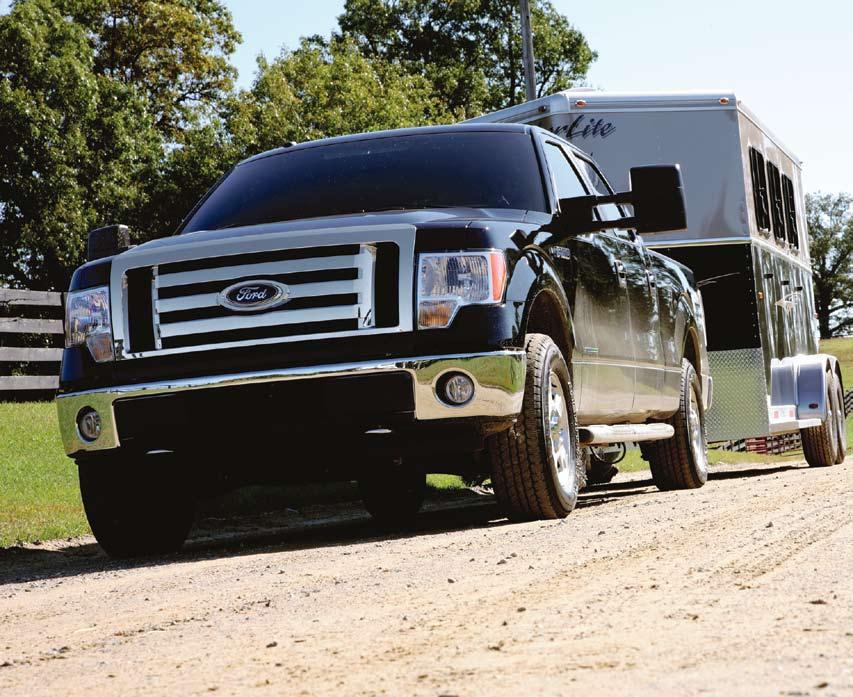 And with the widest selection of models, cabs, box configurations and equipment, the 2011 F-150 is the preferred choice for towing and hauling the heaviest loads.