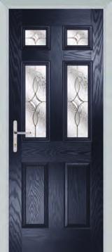 Newbridge 2 White Anthracite Grey Rosewood Standard Door Colours Green Blue