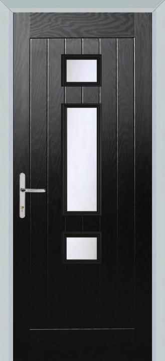 The Kendrick 3 The Kendrick 3 An eyecatching contemporary design featuring three glazed units for ultimate curb appeal 3.6mm GRP Skin Most foam filled doors on the market have a 1.
