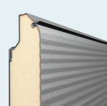 ALUTECH/GUENTHER Sectional garage doors Classic WARM, RELIABLE DOORS WITH LONG OPERATIONAL LIFE The panel of 45 mm thickness is a pledge towards excellent heat insulation.