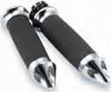 GRIPS 17-9255 17-9256 17-9351 17-9352 Black AVON GRIPS CUSTOM CONTOUR GRIPS Great feel and ergonomic design Billet end caps Seamless rubber grip technology Fits 81-Up H-D Models H-D with Chrome