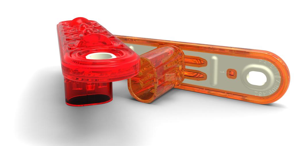 Low Profile Marker / Clearance Lamps Innotec s Low Profile 3 1/ Marker LED Lights provide dual function as a marker light and additional safety light with 5X illumination when connected to the brake