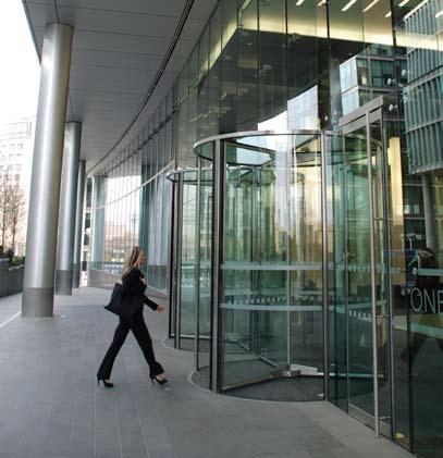 Circular Full Vision Exceptional transparency Circular Full Vision revolving doors are all designed and manufactured to order, ensuring an unrivalled level of attention to detail, quality and design