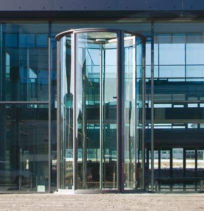 Royal Full Vision Exceptional transparency Royal Full Vision revolving doors are all designed and manufactured to order, ensuring an unrivalled level of attention to detail, quality and design