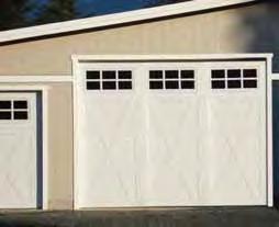 Therma Classic doors up to 8 high use only three door sections by utilizing a selection of 27, 28, 31 and 32 high sections.
