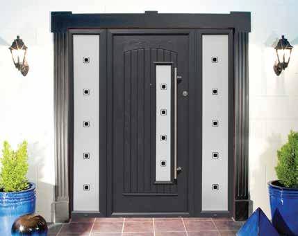 doors available with Contemporary Cranked Pullbar