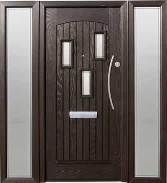 Door Type - Rubens (Min. Glass Width 150 mm) Glass Type - TG164 Satinized Please Note - All doors on this page supplied with spy view as standard Door Type - Rubens (Min.