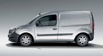 Standard Specification As you would expect from Mercedes-Benz the new Citan comes equipped with a high standard specification including: Speed limiter/cruise Control Power windows Heated and