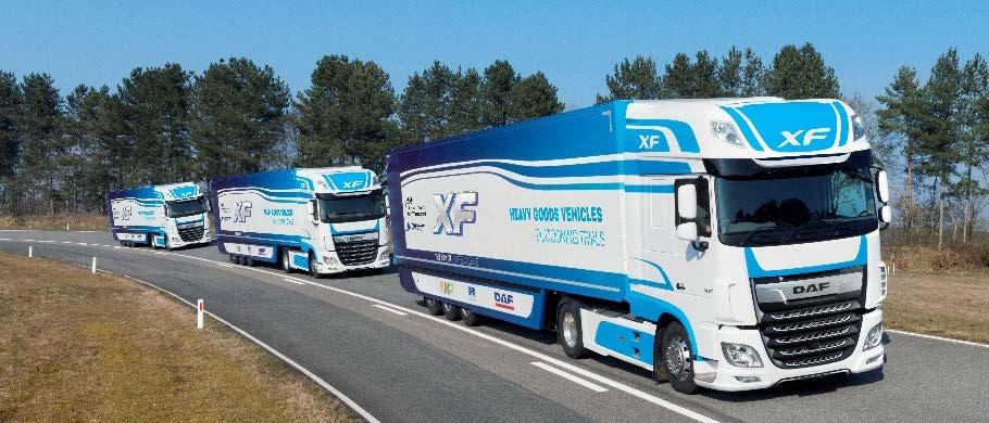understanding and knowledge of how platooning can improve transport efficiency, said Ron Borsboom, DAF chief engineer.