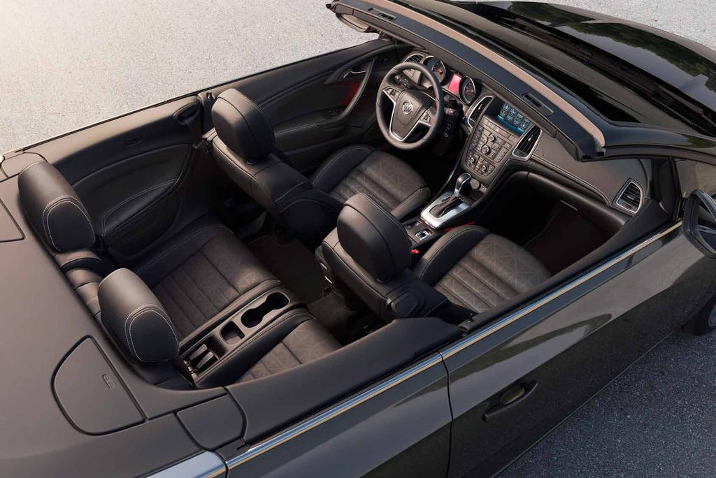 Designed from the outset as a true four-passenger convertible, Cascada offers spacious seating.