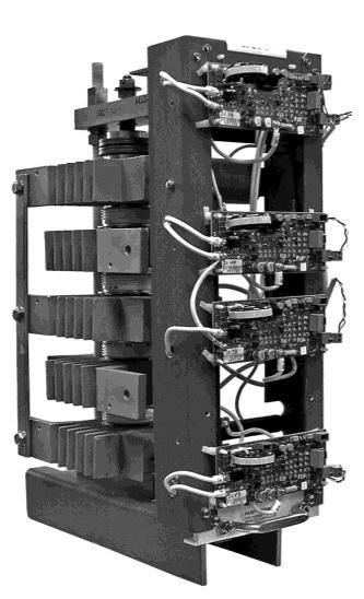 Chapter 4 Power Stack Installation Identification A power stack (single phase, 3300/4160V) power stack is shown below in Figure 4.