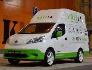 Voltia's vehicles env200-2,2 ton city delivery van - Nissan env200-80kw /