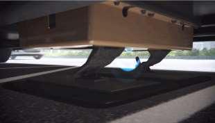 pads (bus) Power picked up by contact shoe located under tram or bus vehicle Solution derived
