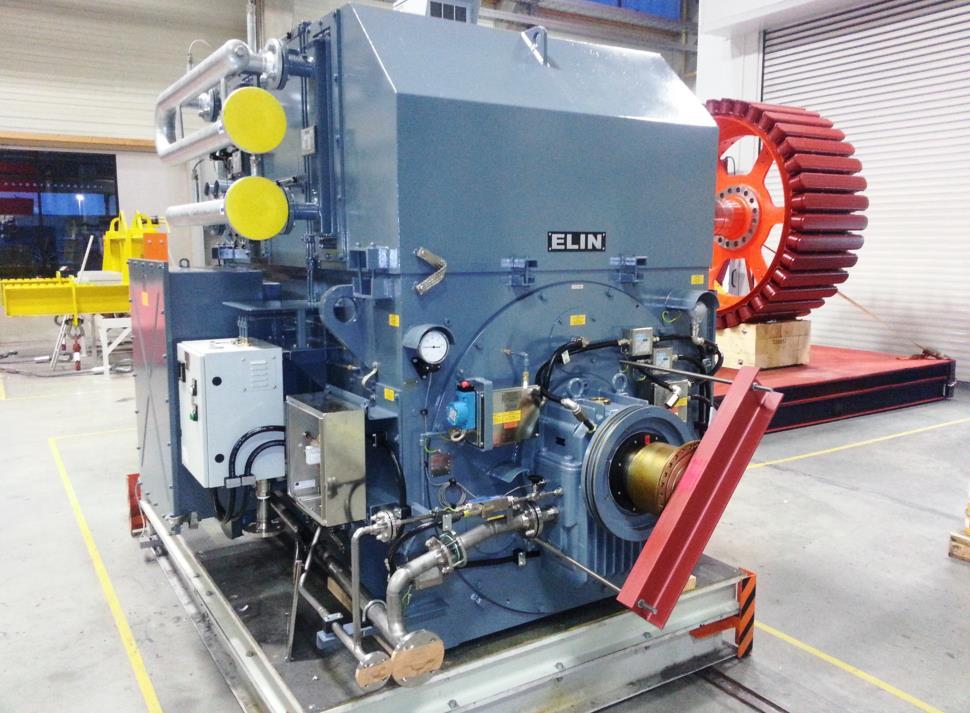 Project: MAN / BASF LUHYCLO Location: Germany Year: 2013 Type: HKM-163 D04 Power: 2,770 kw Voltage: 10,000 V Cooling: Air/ Water Quantity: 1 Application: