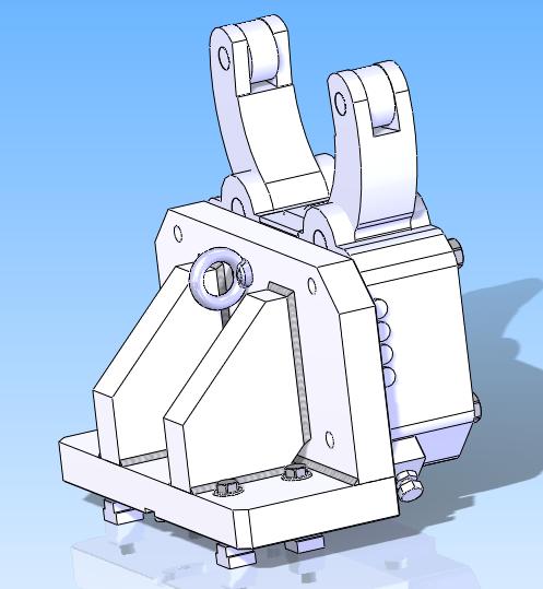 FIGURE 4: LINEAR FLAT BED GUIDE TURRET MOUNT The Steady Rest can be mounted to a