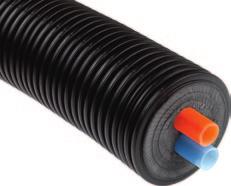 Pre-Insulated PEX-a Tubing PRE-INSULATED PEX-a TUBING Full coils are 328 feet. Shorter coil lengths are available with a $50.00 net cut fee.