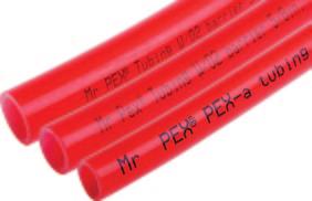 Oxygen Diffusion MrPEX Barrier PEX Tubing has an Oxygen Diffusion Barrier which meets the stringent requirements of the European DIN 4726 standard.