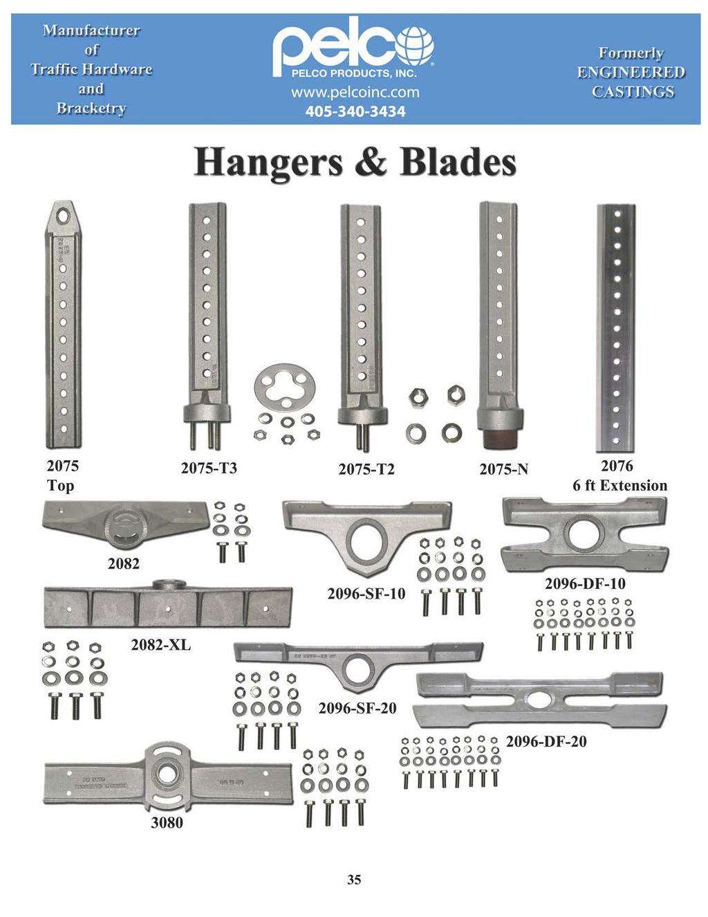 Manufacturer Hangers & Blades Q 275 Top 282 282-XL oo o lll 275-T3 oo o o '' 275-T2 296-SF-1 r ''' 275-N 276 6 ft