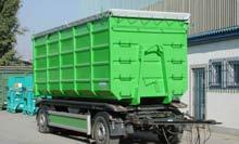 The containers are supplied as standard with a rearfacing two-leaf door, with central locking as well as a safety lock; however they can also be equipped with a