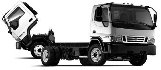 FORD LCF 2007 MAJOR PRODUCT FEATURES OVERVIEW The 2007 Ford LCF-45 and LCF-55 trucks are engineered and designed specifically for the North American market.