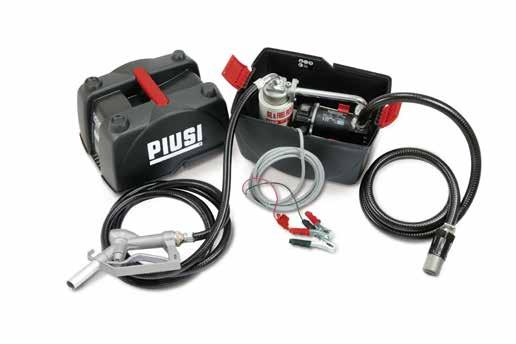 This unit also comes with a particulate filter and gloves for added equipment and user protection. 12. Available in both 12V DC and 24V DC. Solution for onthego, emergency onsite fueling.