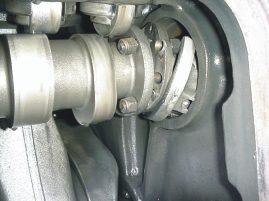 CAM BORES & LUBE HEADERS Cam Bore damage usually occurs when a cam section