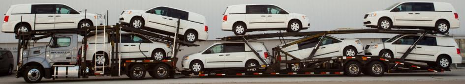 Rail & Truck Handling, Loading, and Securement Standards for Shipping the Chrysler Pacifica Minivan rail or truck.