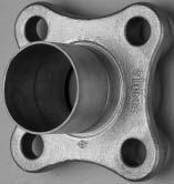 Page Flanges Flange Types Flanges are sold individually and are available in male tongue type to fit sizes 5-150mm (½" to 6") and female groove type to fit sizes 5-100mm (½" to 4").