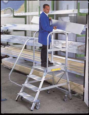 Platform Ladder PROFF LADDers Single side platform ladder Double side platform ladder NOTE: Platform ladders are procure goods - contact for delivery time.