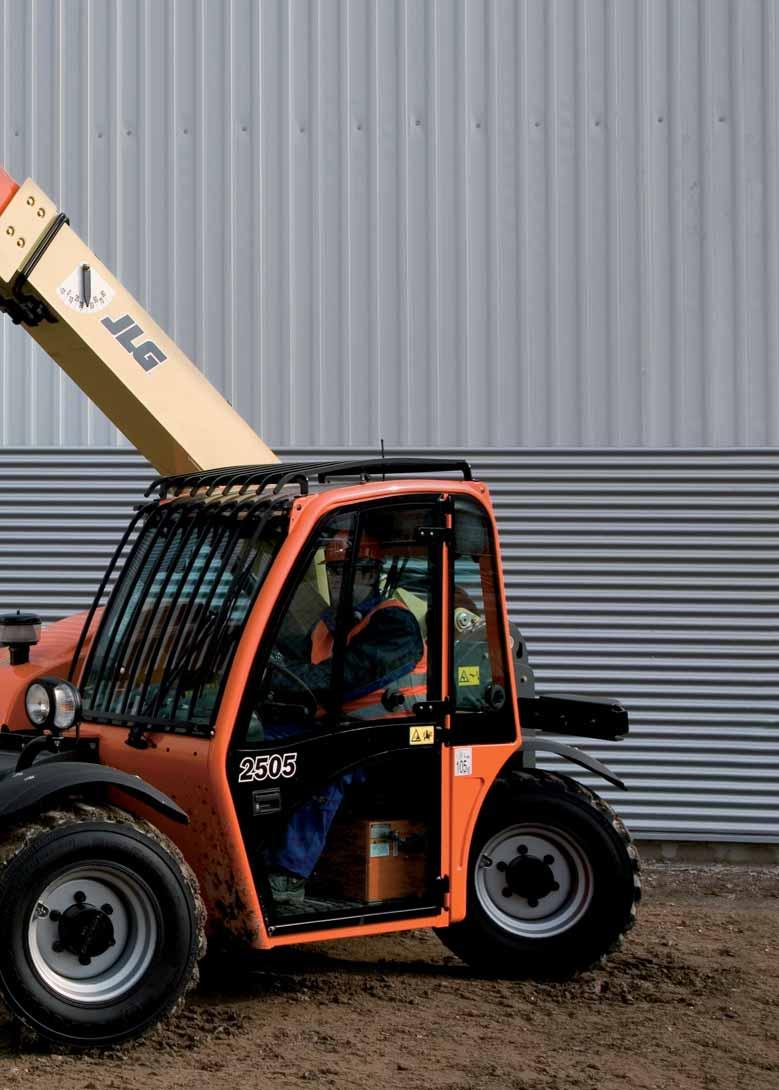 The JLG Super Compact 2505 is an entirely new addition to the JLG telehandler range, designed
