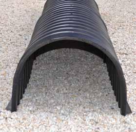 Polytrench plastic effluent trench The plumber s choice for septic tank or stormwater drainage in unserviced areas A simple, economical and fast way to lay effluent trench Premium grade high density
