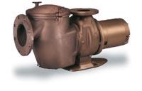 Pentair C Series Large commercial pump with s / s basket All-bronze construction for strength and durability 6 in. suction (5 in. without pot) and 4 in.