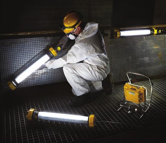 The LinkEx LED Tank Lighting Kits, all ATEX Certified, provide low voltage temporary lighting solutions for Zones 1 and 2 (Gas) and 21 and 22 (Dust) hazardous areas where potentially explosive gases,