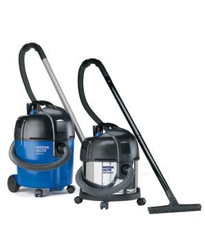 Compact wet&dry vacuum cleaners for households and semi-professional use The exclusive Push&Clean semi-automatic filter cleaning system is featured on all of the AERO machines.