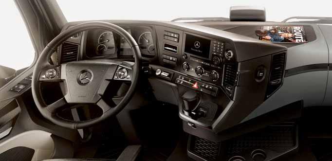 steering wheel. The automated gearshift is operated by means of the right-hand steering-column lever.