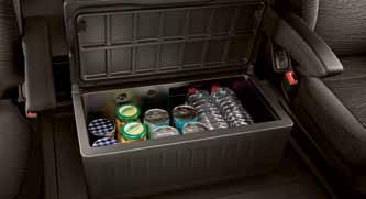 Advantages at a glance. Exterior stowage compartment.