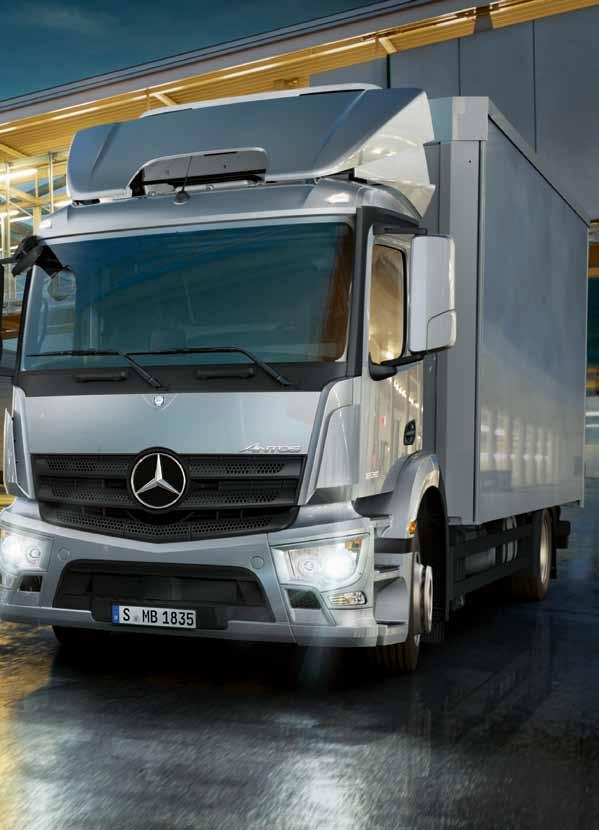 Mercedes-Benz distribution transportation. Distribution transportation has its very own set of rules. This is why we have created the Atego, for distribution transportation from 6.