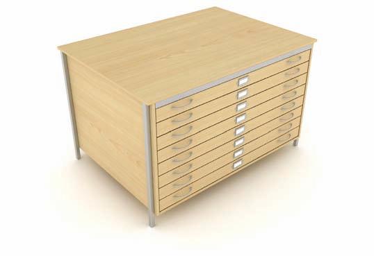 Office Plan Chests A1 & A0 Plan Chests. With 1, 3, 6 and 8 drawer options. Using quality materials to build budget and cost effective furniture.
