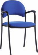 eg: PRA50001 in Blue = PRA50001-B Dublin Meeting Chair Chrome base meeting chair Blue