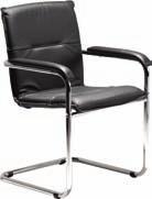 850 Overall D 420 Apollo Meeting Chair Cantilever meeting chair with chrome frame Overall W 560 Overall H 940