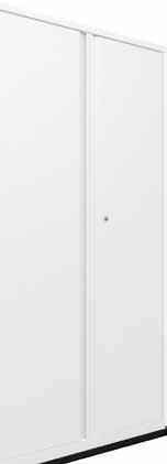 skin doors on Smart cupboards Full length handles on System / Recessed handles on Smart