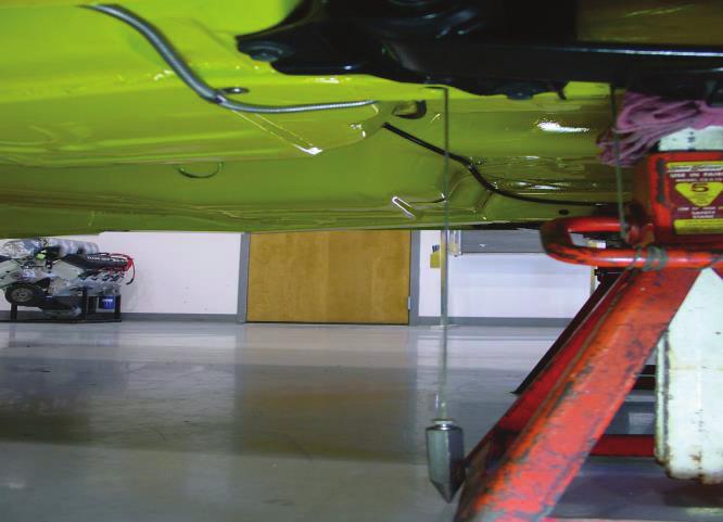 through 5 for this process. 2. It is important to properly support the vehicle under the rear axle and front subframe to avoid tension in the body when installing the connectors. 3.