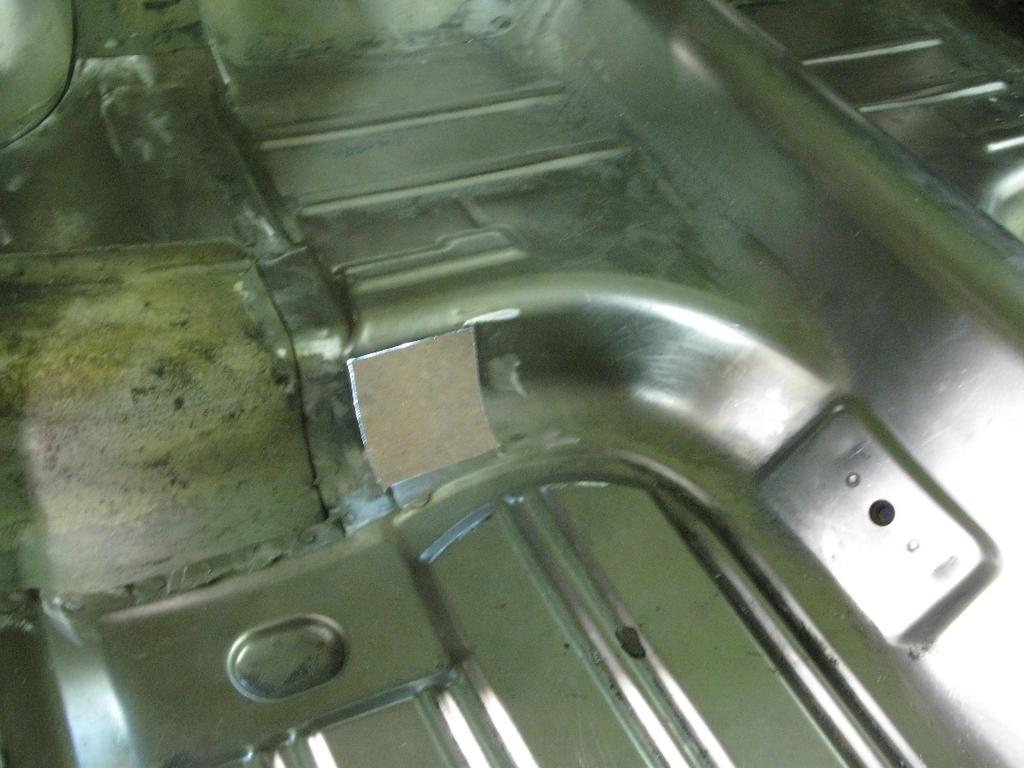 Figure 6 4. The forward end of the subframe connector will need to be trimmed to seat against the front frame rail doubler closeout surfaces.