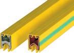 System Structure Insulated Conductor Rails The standard product line offers electrolytic copper and aluminum as conductor materials.